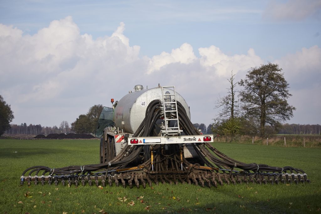 Düngung Schleppschuh