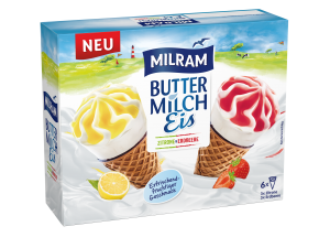 Die DMK Group, Deutschlands größte Molkerei, wird in Zukunft nur noch an zwei Standorten Eis produzieren. Foto: DMK