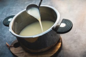 Serviervorschlag Bechamelsoße mit Mehlschwitze