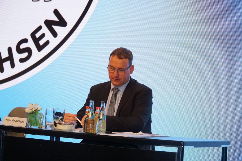 Frank Feuerriegel auf der LVN-Mitgliederversammlung