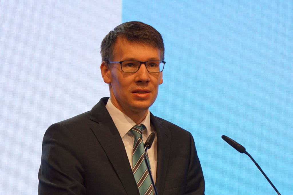 Torben Lange auf der LVN-Mitgliederversammlung