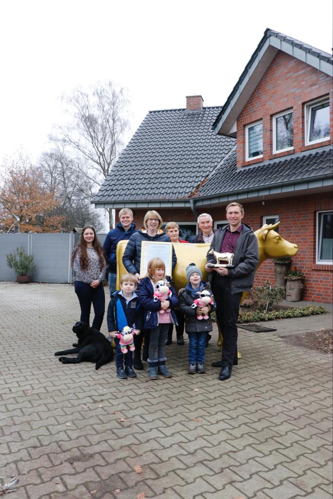 Familie Börger mit Goldener Olga