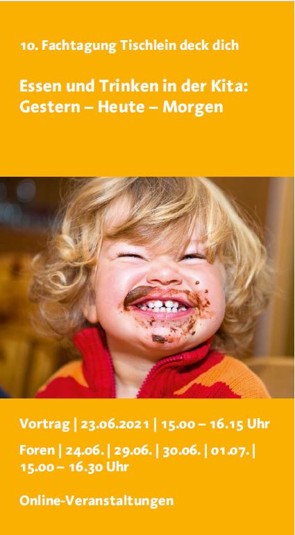 Flyer Tischlein deck dich_Essen und Trinken in der Kita