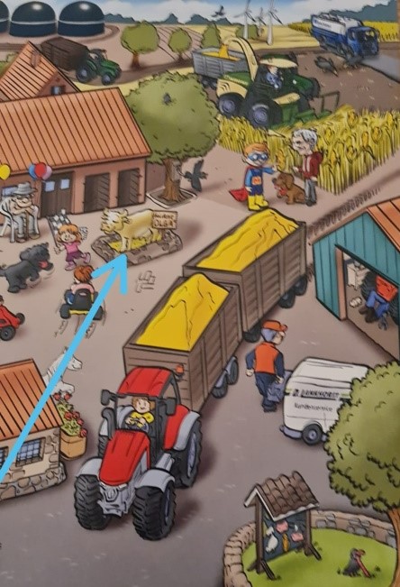 Goldene Olga im Kinderbuch_Wimmelbild