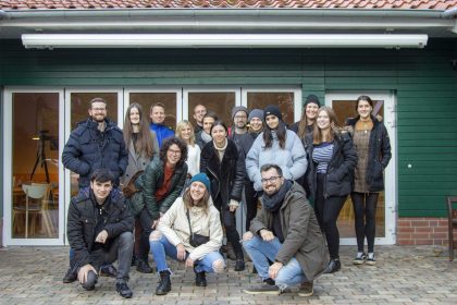 Gruppenbild: Medienprojekt der LVN und Jade HS