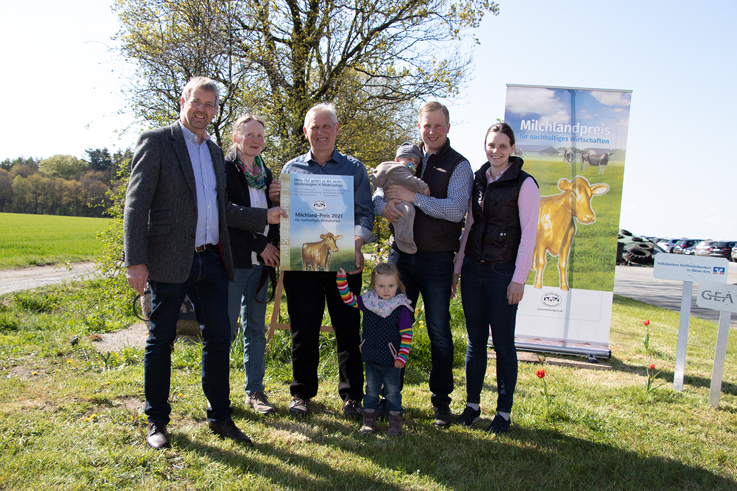 Hofschildübergabe bei Familie Lilienthal