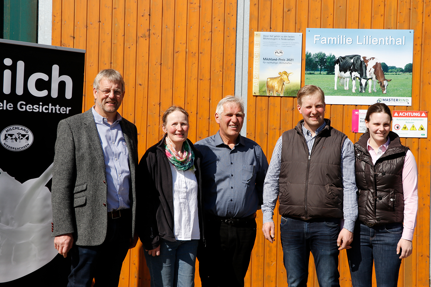 Hofschildübergabe bei Familie Lilienthal