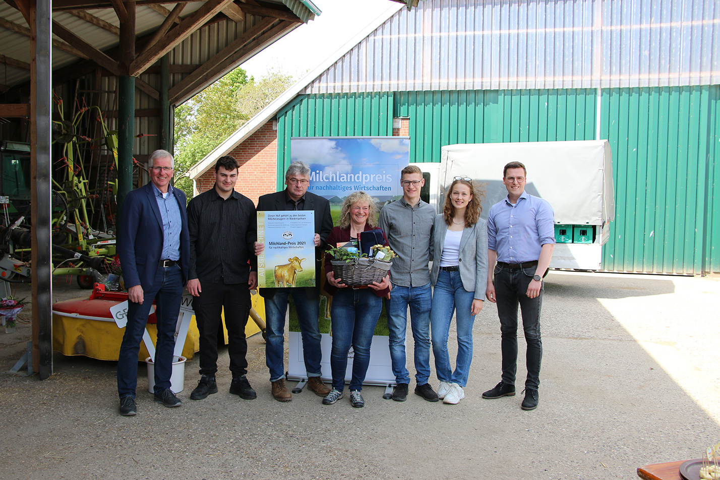 Hofschildübergabe bei Familie Wessels