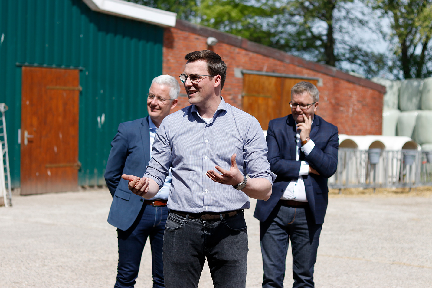 Hofschildübergabe bei Familie Wessels