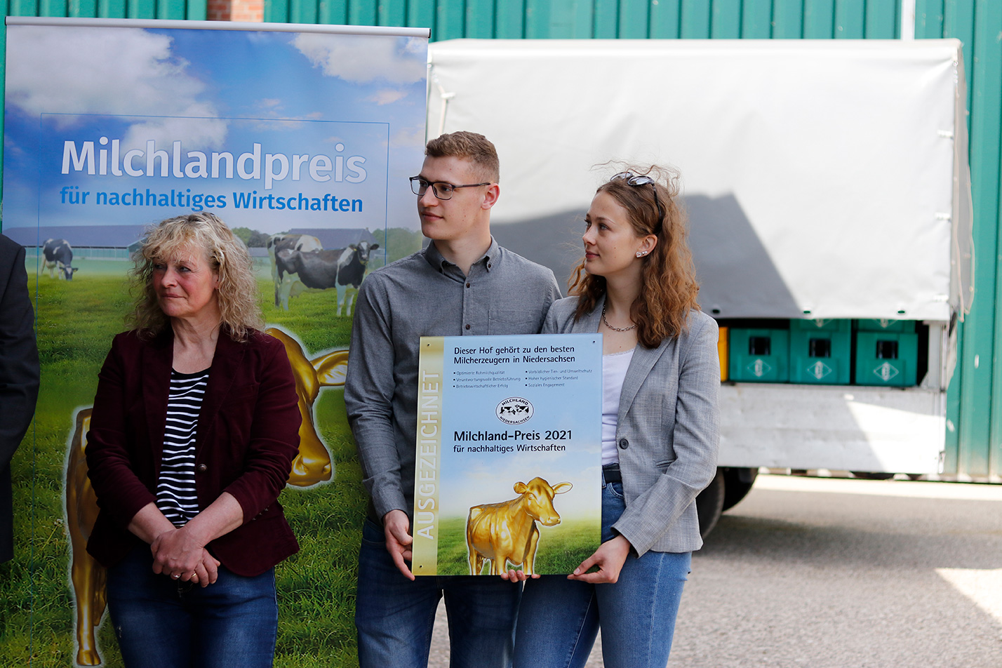 Hofschildübergabe bei Familie Wessels