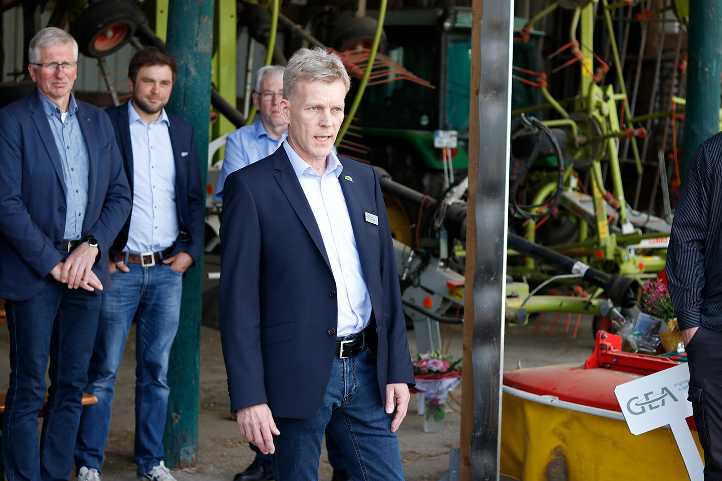 Hofschildübergabe bei Familie Wessels