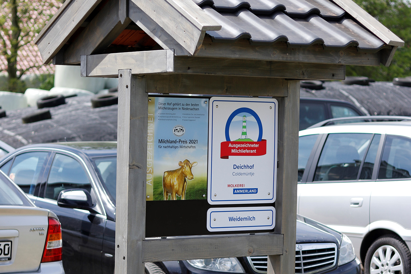 Hofschildübergabe bei Familie Wessels