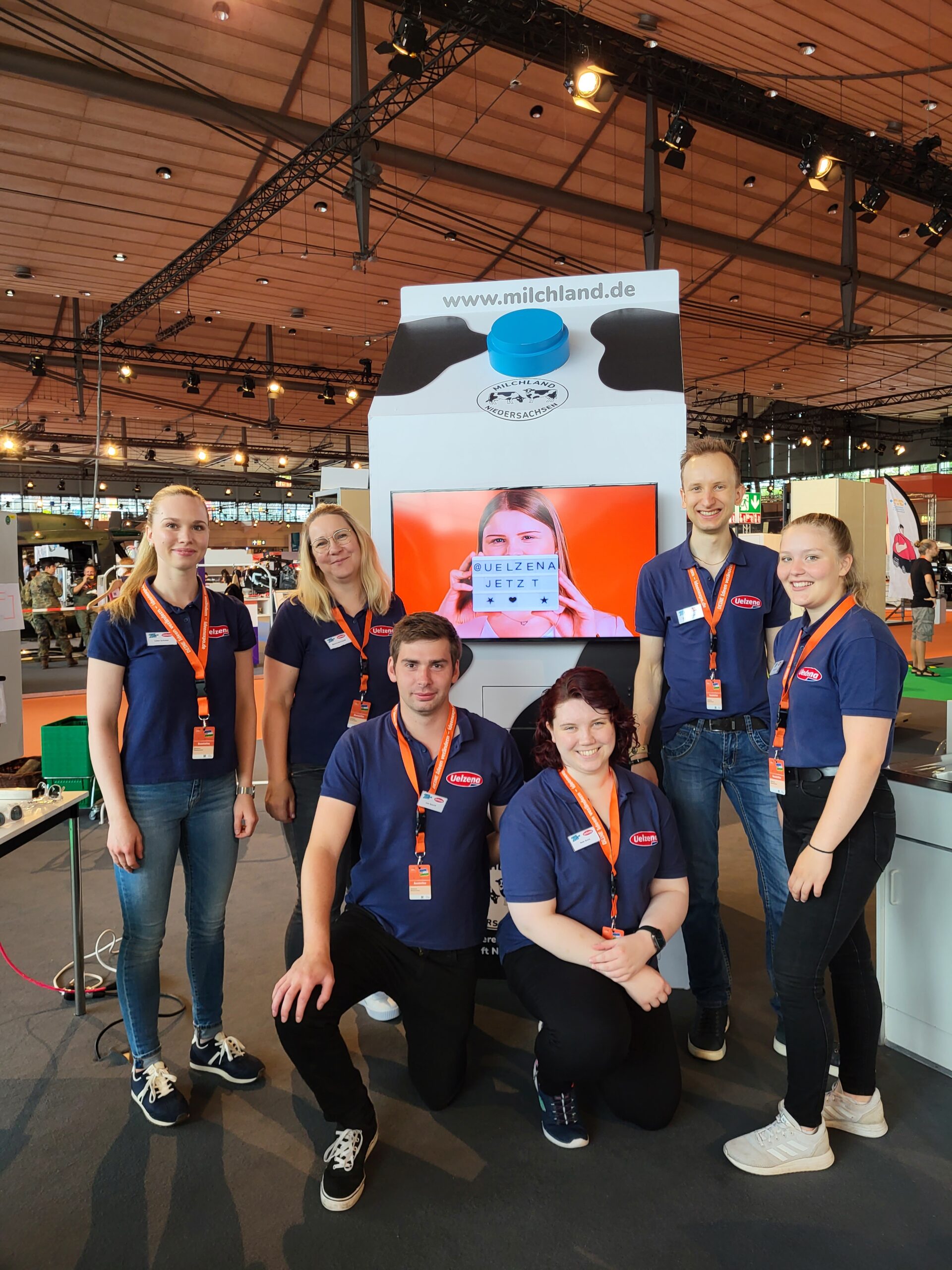 Team Uelzena auf der IdeenExpo 2022