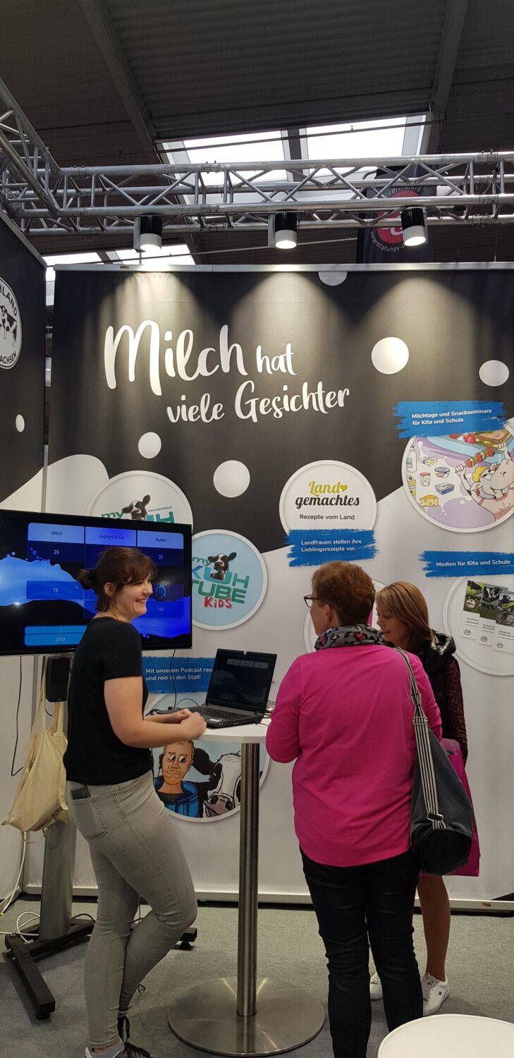 Quiz "Wer wird Milchionär?" auf der infa 2022