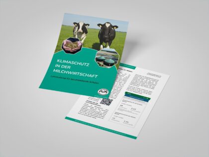 Lehrmaterial für berufsbildende Schulen - Lernsituation und Hintergrundinformationen zum Thema Klimaschutz in der Milchwirtschaft