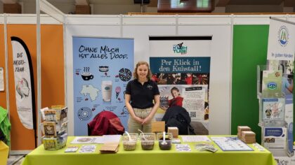 Charlotte Bauch beim Gesundheitstag in Uslar/Schoningen