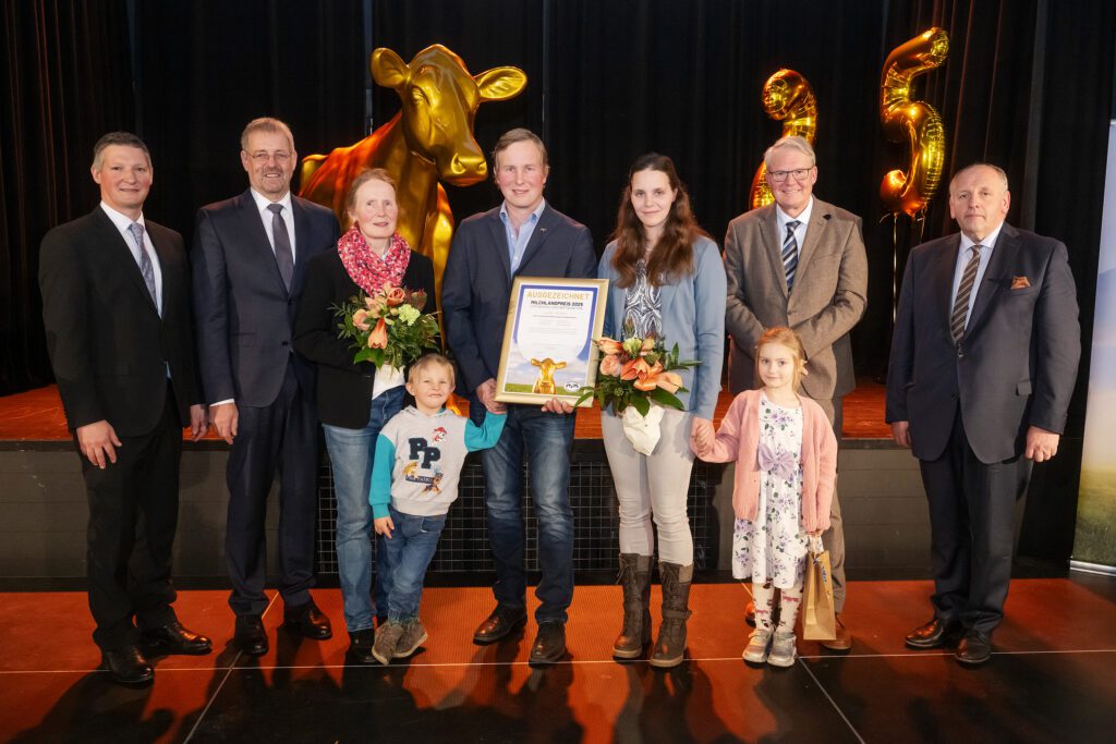Familie Lilienthal beim Milchlandpreis 2025