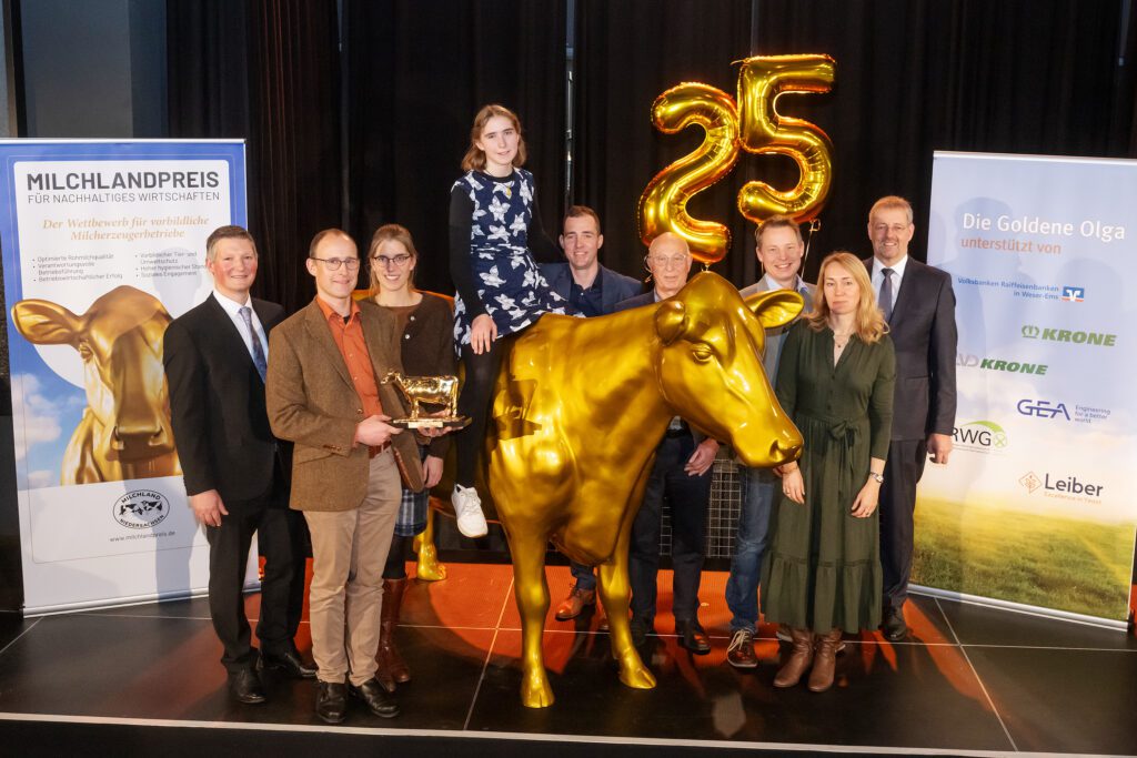 Familie Diers mit der goldenen Olga