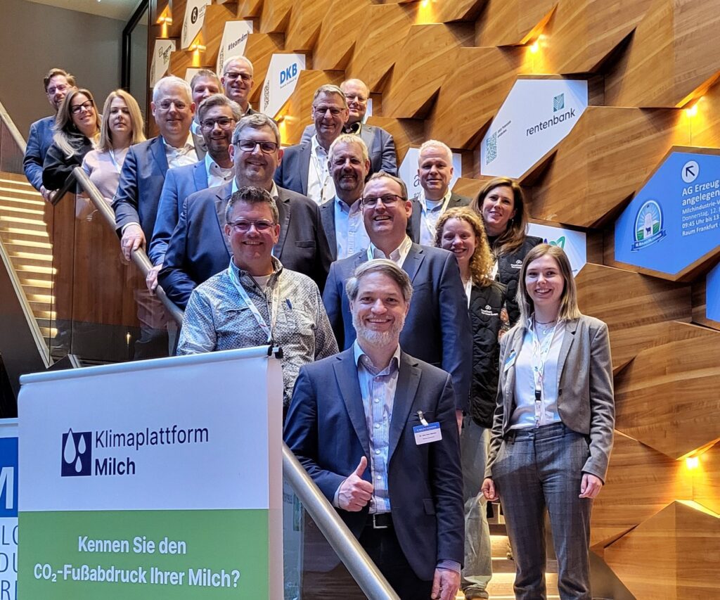Team Klimaplattform Milch trifft sich 2026 beim Berliner Milchforum.