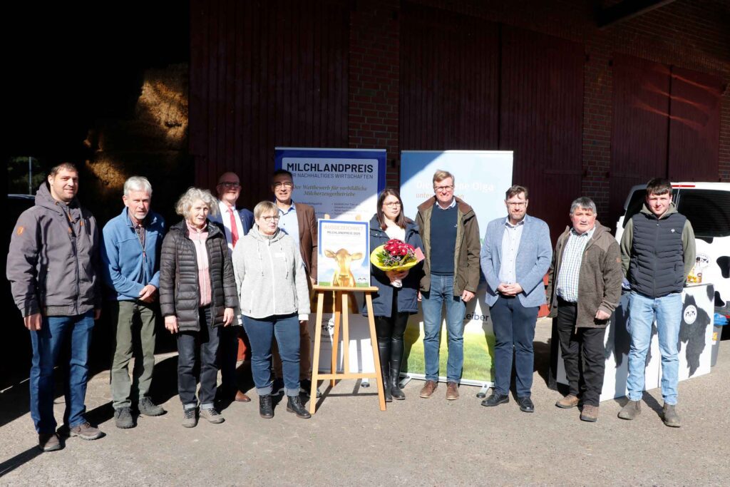 Hofschildübergabe bei Familie Dehning