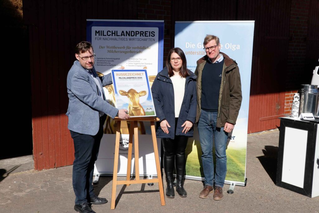 Hofschildübergabe bei Familie Dehning