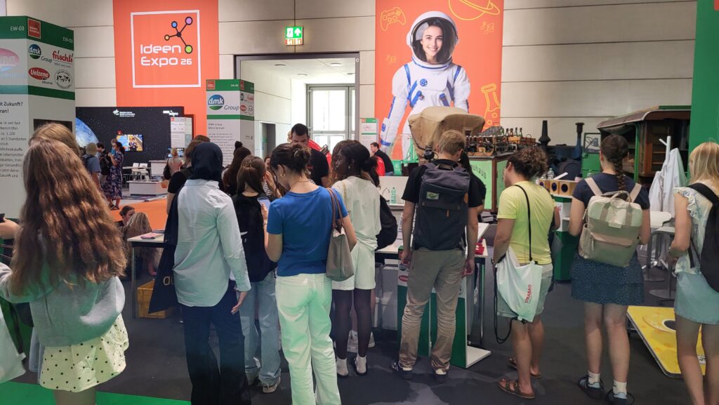 Bei der IdeenExpo 2026 wurde praxisnah Wissen vermittelt.