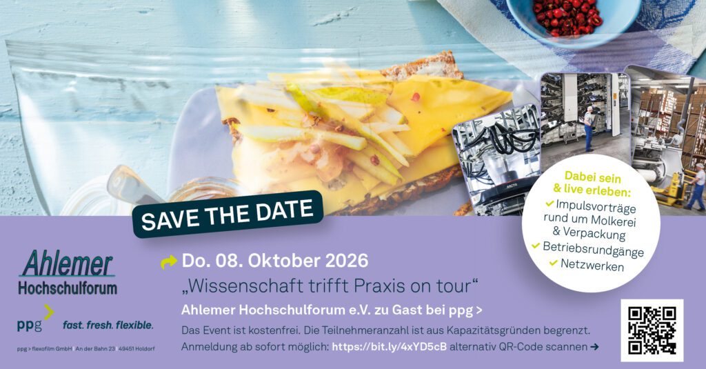 Einladung zum Workshop beim Unternehmen ppg > flexofilm. 